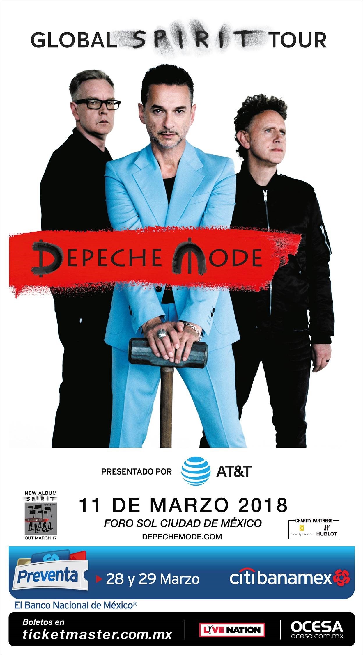 Depeche Mode flyer